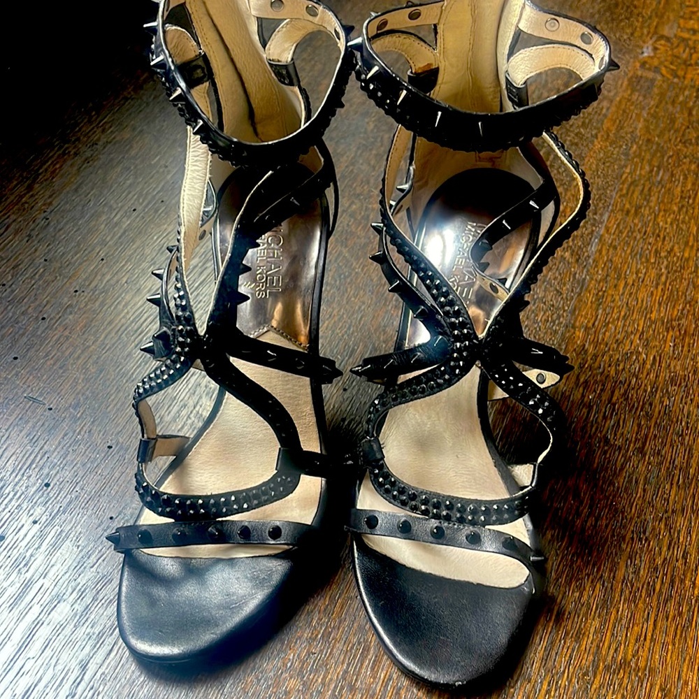 Michael Kors Larissa studded strappy high heel sandal
